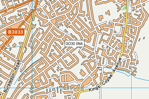 SO30 0NA map - OS VectorMap District (Ordnance Survey)