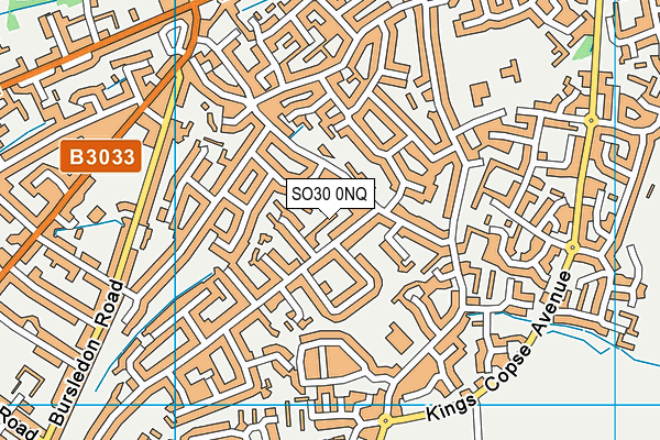 SO30 0NQ map - OS VectorMap District (Ordnance Survey)