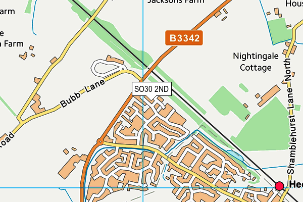 SO30 2ND map - OS VectorMap District (Ordnance Survey)