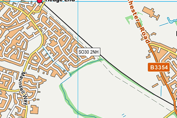 SO30 2NH map - OS VectorMap District (Ordnance Survey)