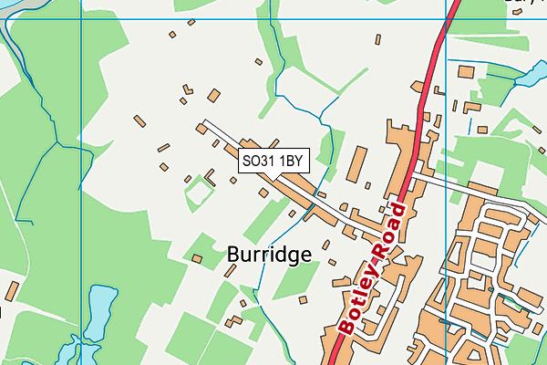 Map of BARNEY PARKS LIMITED at district scale