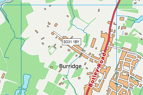 Map of STRETFORD ROAD LIMITED at district scale