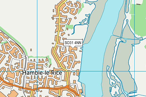 SO31 4NN map - OS VectorMap District (Ordnance Survey)
