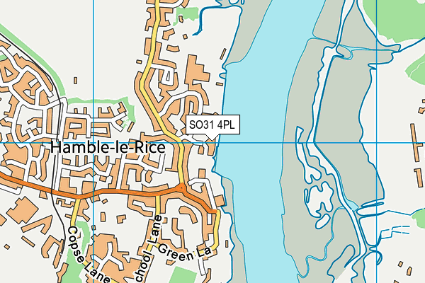 SO31 4PL map - OS VectorMap District (Ordnance Survey)