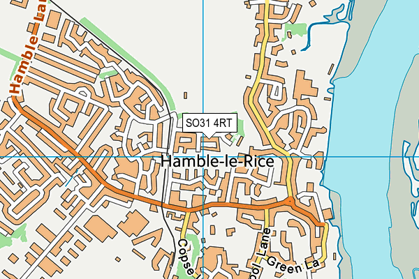 Map of ANDROMEDE A 711 FLAINE LIMITED at district scale