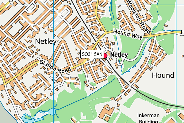 Map of VICTORIA HOUSE (NETLEY) LIMITED at district scale