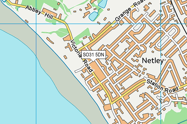 SO31 5DN map - OS VectorMap District (Ordnance Survey)