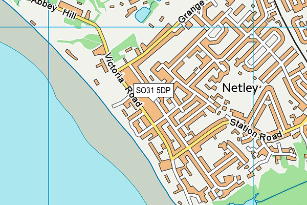 SO31 5DP map - OS VectorMap District (Ordnance Survey)