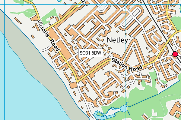 SO31 5DW map - OS VectorMap District (Ordnance Survey)