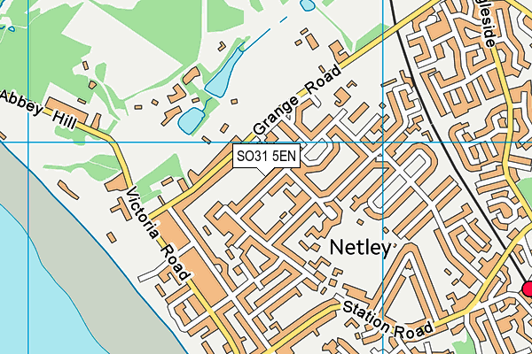 SO31 5EN map - OS VectorMap District (Ordnance Survey)
