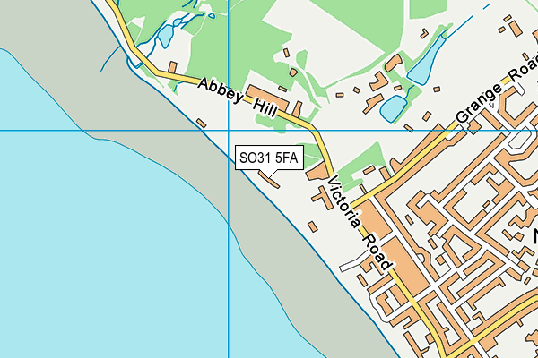 SO31 5FA map - OS VectorMap District (Ordnance Survey)