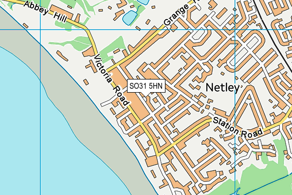 SO31 5HN map - OS VectorMap District (Ordnance Survey)