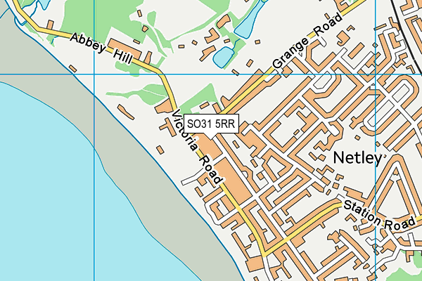 SO31 5RR map - OS VectorMap District (Ordnance Survey)