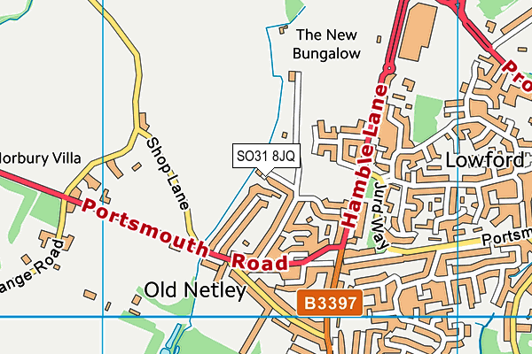 Map of WHEELERS MEADOW RESIDENTS COMPANY LIMITED at district scale