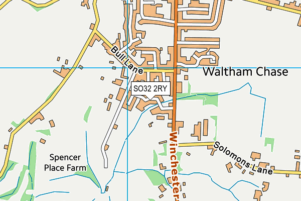 Map of MEON VALLEY WINDOW CLEANING LTD at district scale