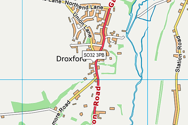 Map of SOUTH HILL DROXFORD LIMITED at district scale