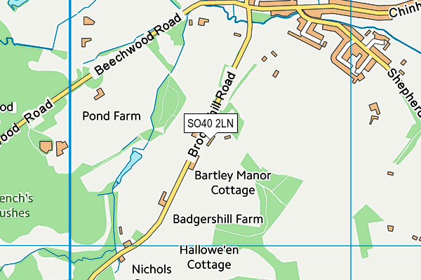 Map of STUARTS HOUSE CARE LIMITED at district scale