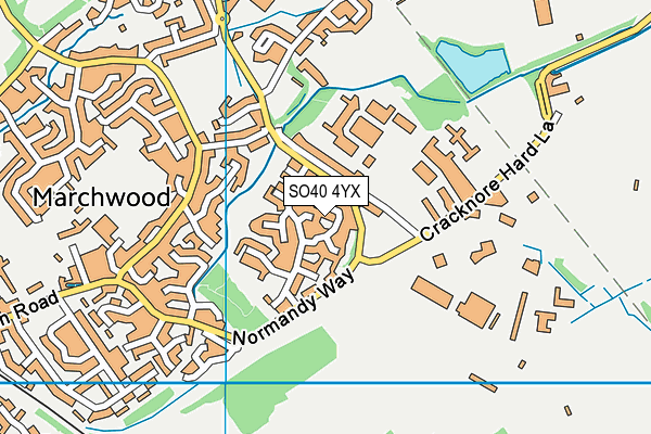 Map of CHAPEL LANE BLACKFIELD (MANAGEMENT) LIMITED at district scale