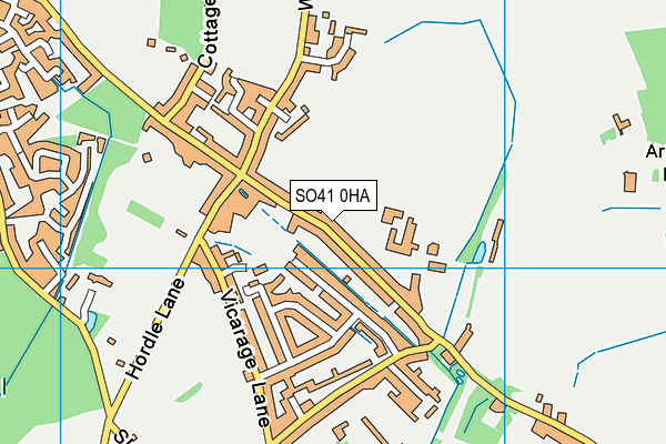 Map of NEW FOREST MEDIA LTD at district scale