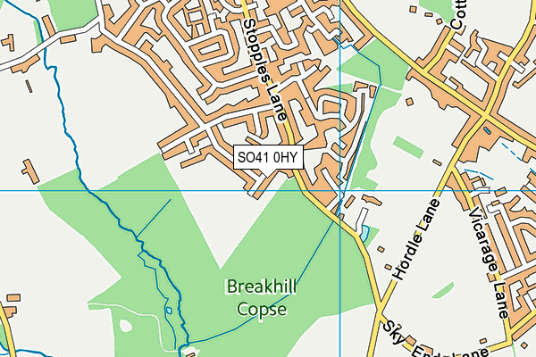 Map of PHILLIPS CONTRACTING (NEW FOREST) LIMITED at district scale