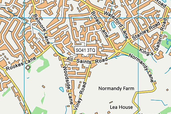 Map of NEW FOREST SURF LTD at district scale