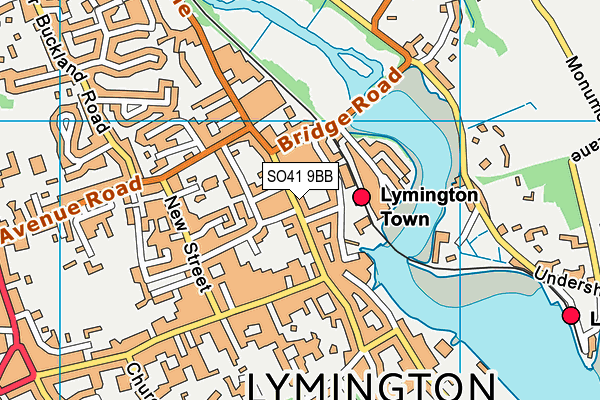 Map of SPACE@LYMINGTON LTD at district scale