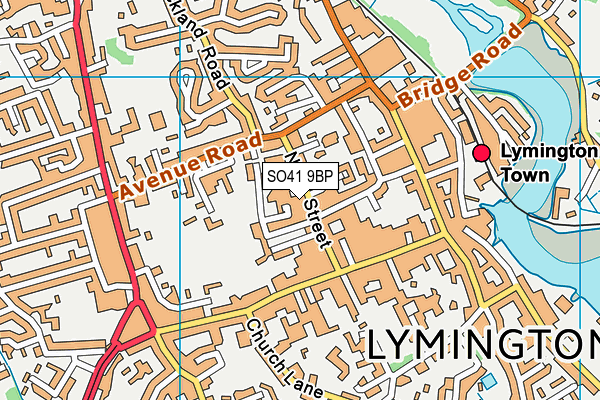 Map of INTERSPIRE LTD at district scale