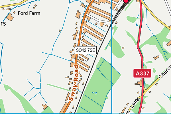 SO42 7SE map - OS VectorMap District (Ordnance Survey)