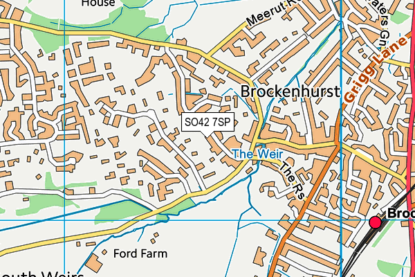 Map of CARDIOCARE (NEW FOREST) LIMITED at district scale