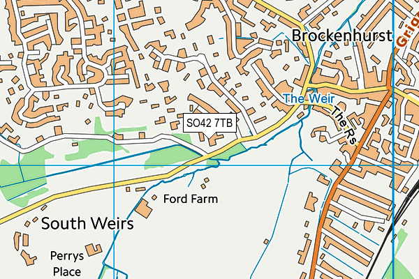 Map of FORD FARM STABLES LIMITED at district scale