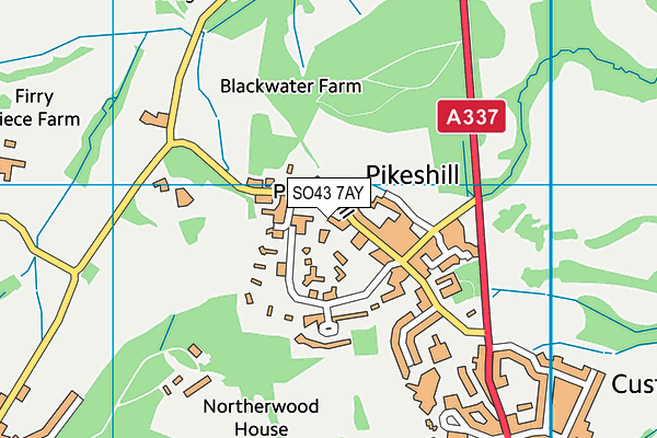 Map of PADLEY MILLS LTD at district scale