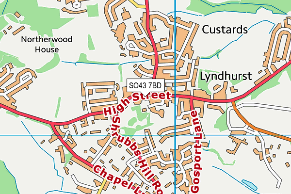 Map of KNIGHTWOOD MORTGAGES LIMITED at district scale
