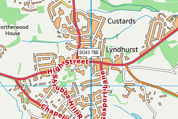 Map of THE OLD MILL AT SALISBURY LTD at district scale