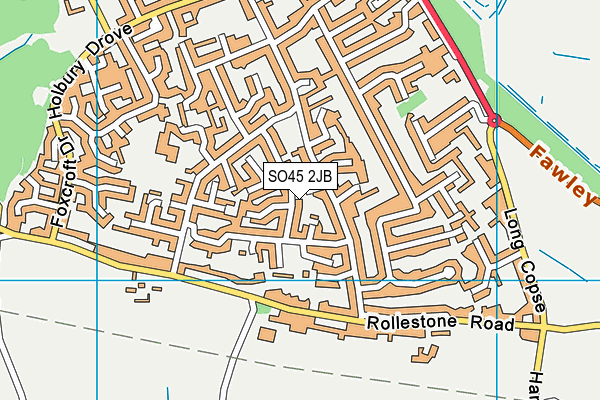 Map of RICHARD COZENS LANDSCAPING LIMITED at district scale
