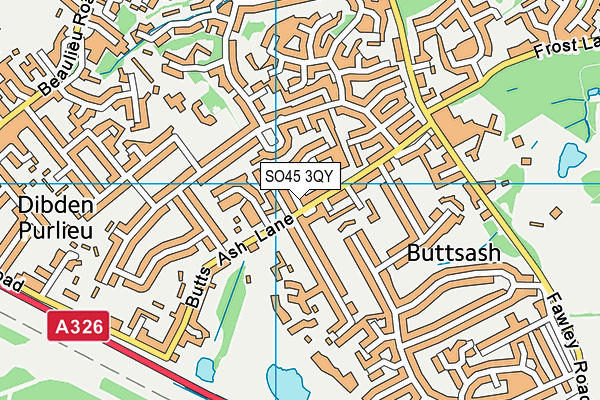 Map of BADGERS HOLT CARE LIMITED at district scale