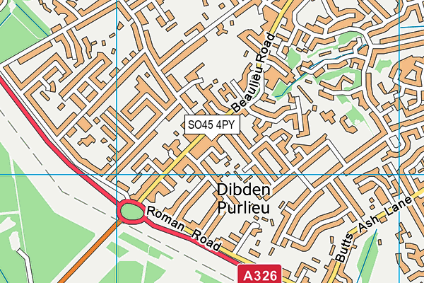 Map of NEW FOREST HOME & HARDWARE LTD at district scale