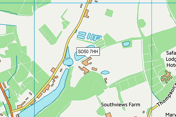 Map of SCANDOR LANDSCAPES LIMITED at district scale