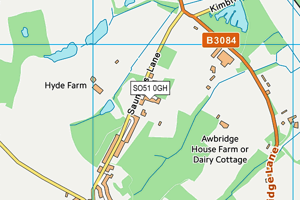 Map of BUTTERIDGE RISE MANAGEMENT LIMITED at district scale