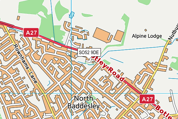 Map of BADDESLEY LOGISTICS LTD at district scale