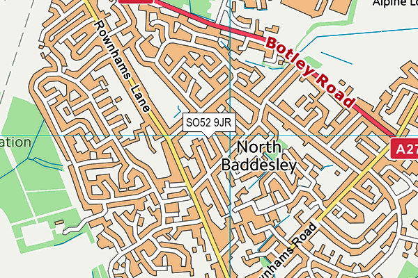 Map of ARCADIAN SHEPHERDS LIMITED at district scale
