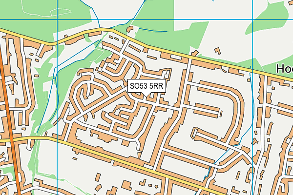 SO53 5RR map - OS VectorMap District (Ordnance Survey)