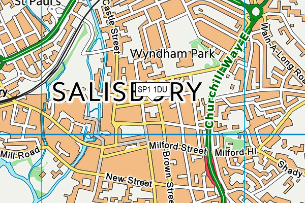 Map of THE SERAPHINA COLLECTION LTD at district scale