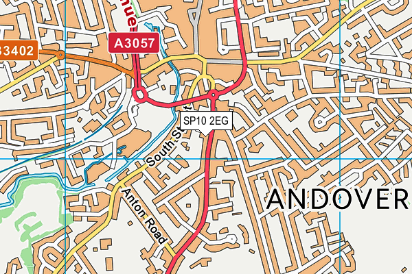 SP10 2EG map - OS VectorMap District (Ordnance Survey)