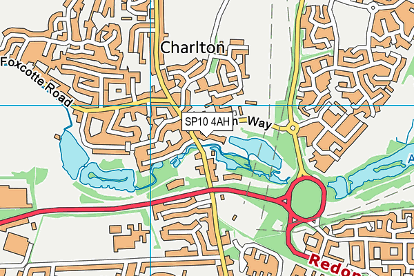 SP10 4AH map - OS VectorMap District (Ordnance Survey)