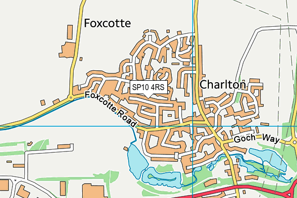 Map of FOXCOTTE PROPERTY AND PLUMBING LTD at district scale