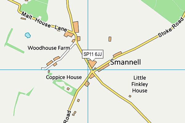 Smannell and Enham Church of England (Aided) Primary School map (SP11 6JJ) - OS VectorMap District (Ordnance Survey)