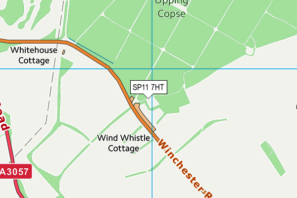 SP11 7HT map - OS VectorMap District (Ordnance Survey)