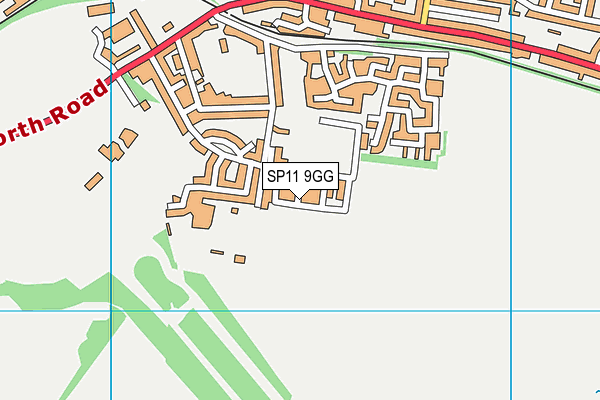 SP11 9GG map - OS VectorMap District (Ordnance Survey)