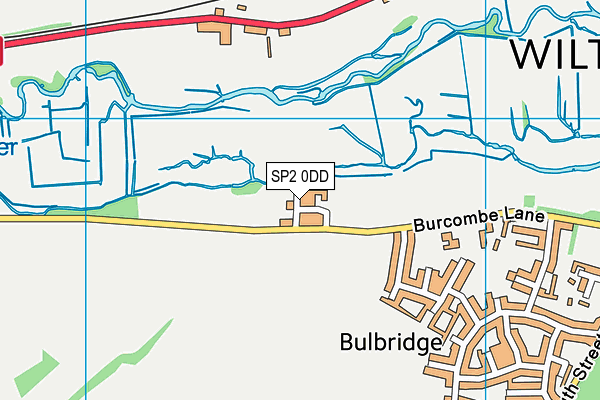 SP2 0DD map - OS VectorMap District (Ordnance Survey)