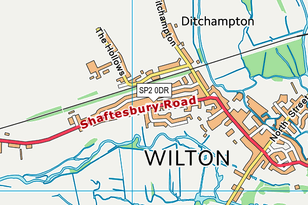 Map of 60 SHAFTESBURY ROAD FREEHOLD LIMITED at district scale